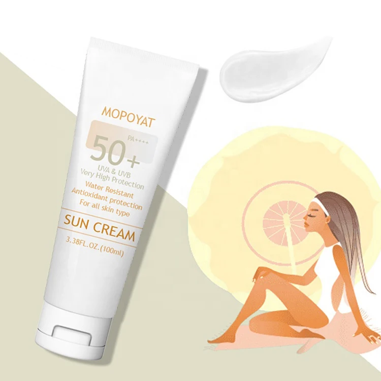 Hot Selling Moisturizer Organic Natural Spf 50 Sunscreen Sun Cream for All Skin Cream Sunscreens