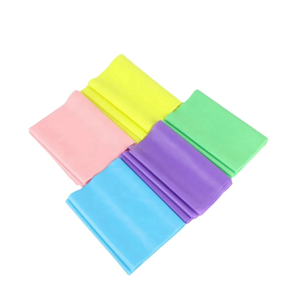 Protective TPE Safety Sleeve Anti Snap Resistance Bands Home Fitness Equipment Exercise Elastic Band