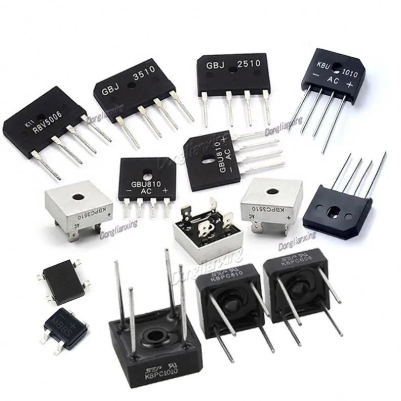 KBP205G KBP205 однофазный 2,0 амперный стеклянный пассивированный выпрямительный мост, выпрямительное устройство