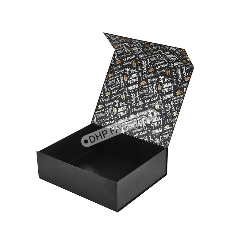 Luxury Custom Logo Hijab Set Dubai Hoodie Jacket Sportswear Packaging Magnetic Flip Open Folding Box