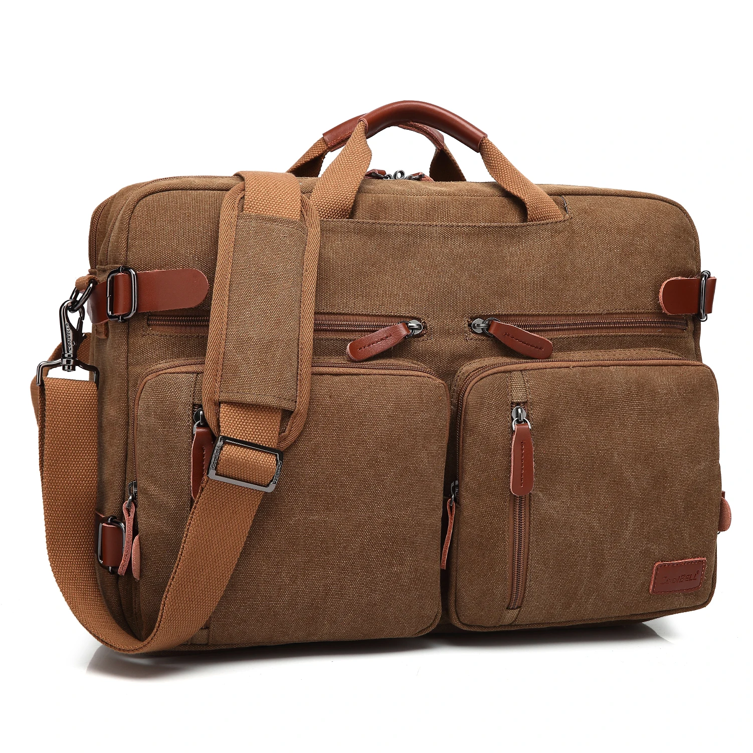 Brown Designer Wallet Laptop Leather Mens Side Shoulder Bags Messenger Bag Laptop Briefcase