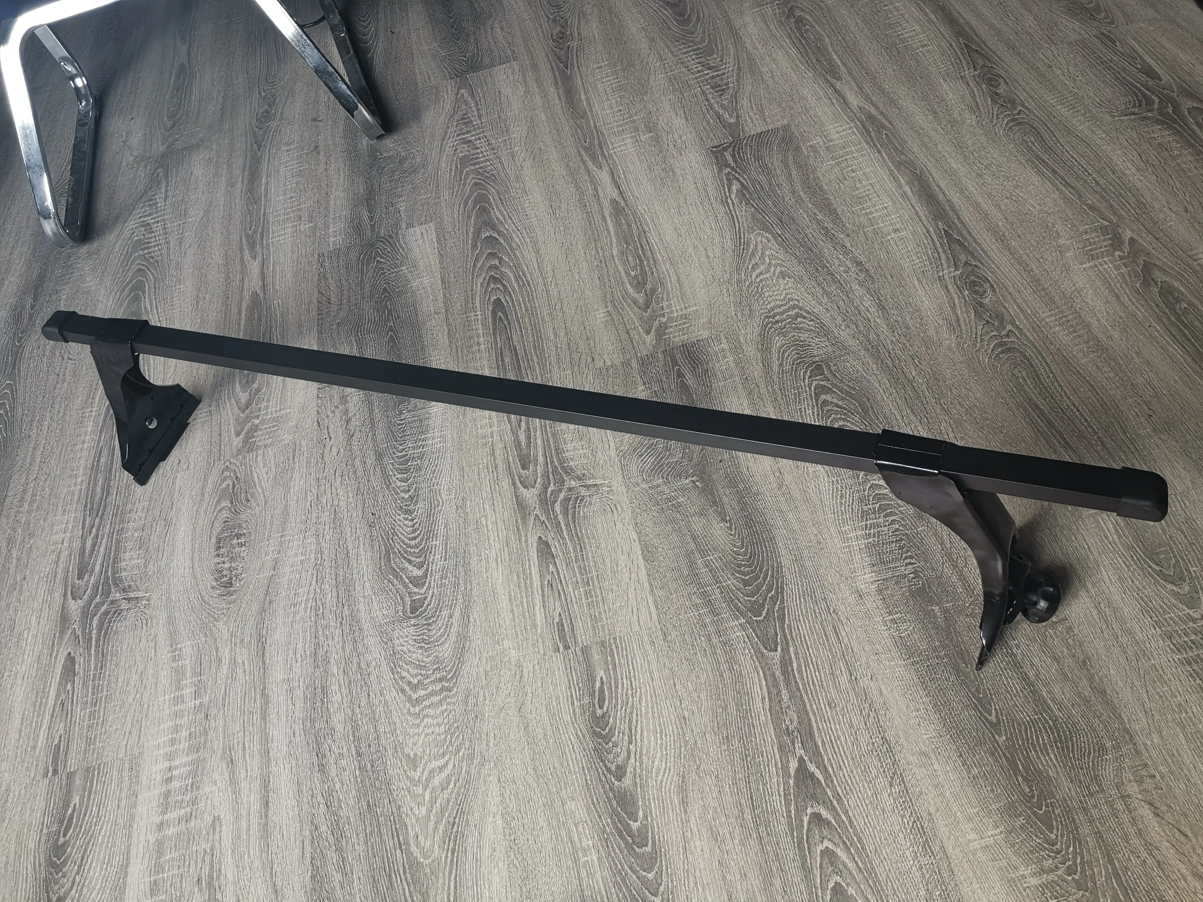 YH-A-020 High Quality Iron Universal Roof Rack Luggage Rack Roof Bar Cross Bar For Rain Trough Rain Gutter With High Brackets