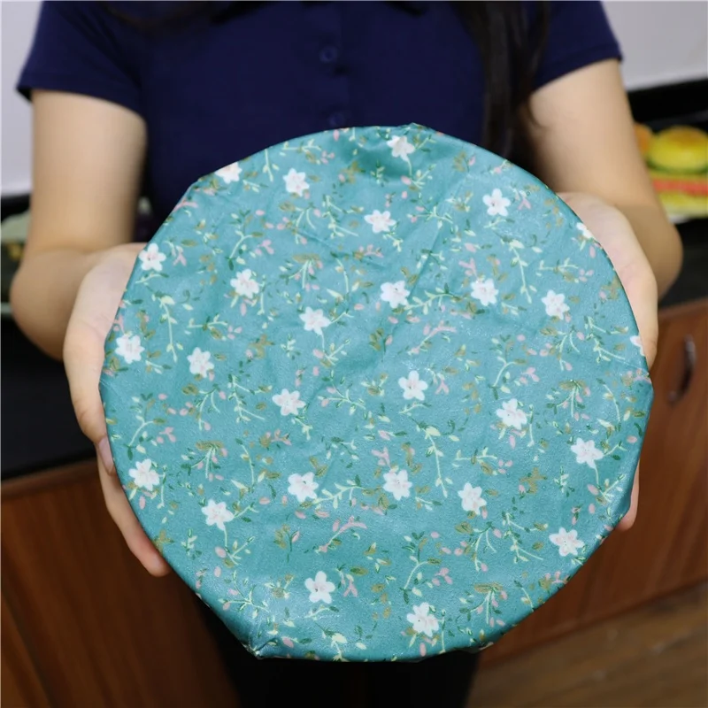 
100% Cotton Organic Natural Beeswax Food Wrap Sustainable Food Storage Food Safety 