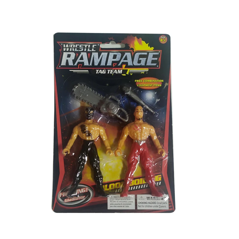 Classical Figure Occupation Wrestling Gladiator Action Figure Model Toys Characters Style Movable Figures Wrestler for boys