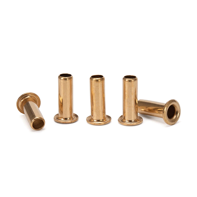 China Wholesale High Quality Copper Brass Rivets Manufacturer Accept Customization