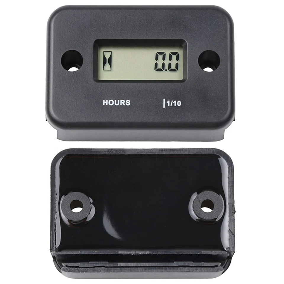 
Waterproof Engine Gauge digital Hour Meter LCD Display for Bike Motorcycle ATV Boat motocross metro Timer Accumulator 