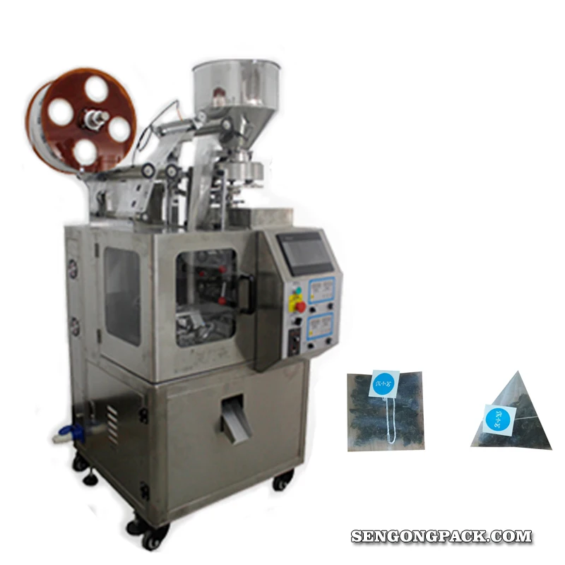 C20 triangle White  tea bag maker product,tea equipments bag