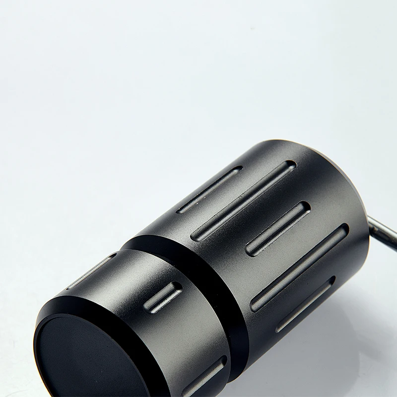 Adjustable Settings Manual Coffee Grinder 38mm Titanium Contemporary Conical Burr