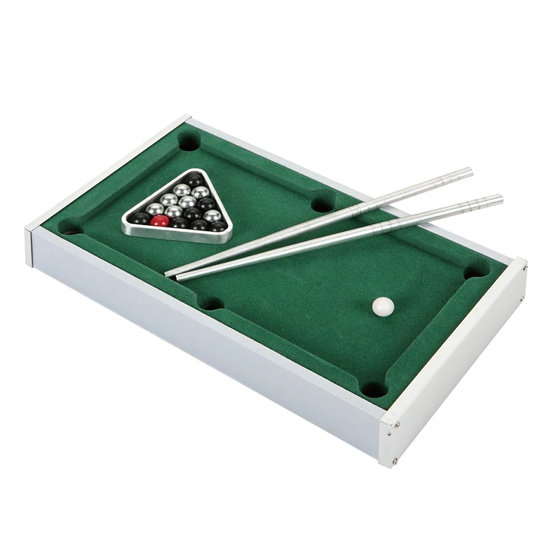 Wood Indoor Sport Entertainment Mini Pool Table Toy Play Games  Mini Billiards Table  For Kids children