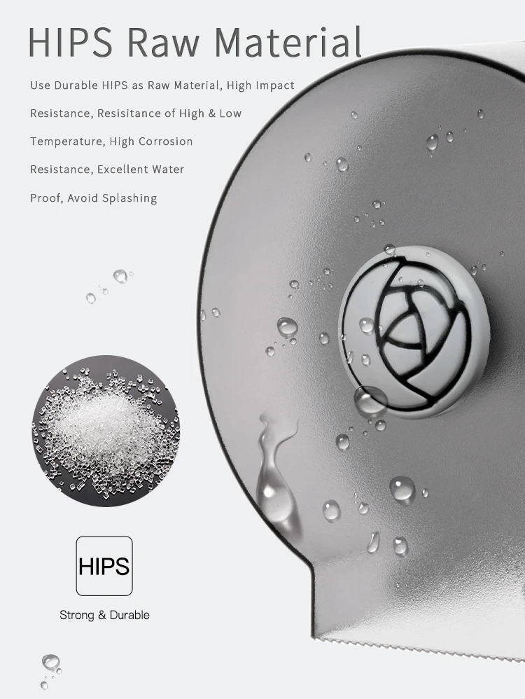 Manufacturer Supplier Cheap Factory Price Toilet Jumbo Roll Paper Towel Dispenser For Bathroom Paper Tissue Dispenser