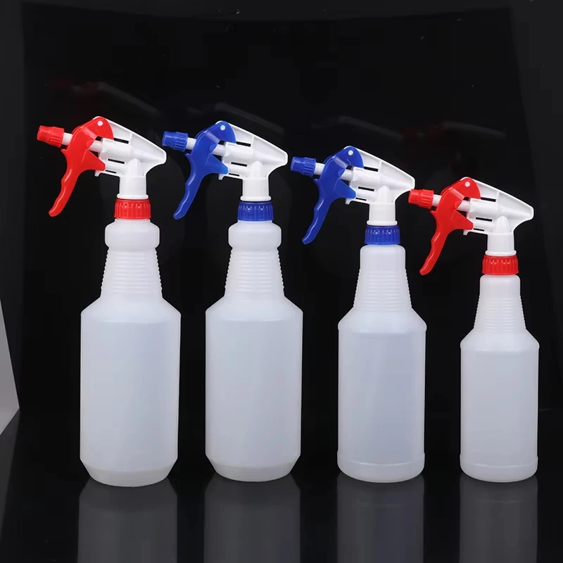 HDPE 500ML 750ML 1Liter Plastic Cleaning Bottle Portable Spray Bottle Car Washing Refillable Atomizer Multipurpose Gardening