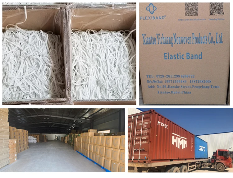 Anti Slip Custom Wide Rubber Elastic Band Band