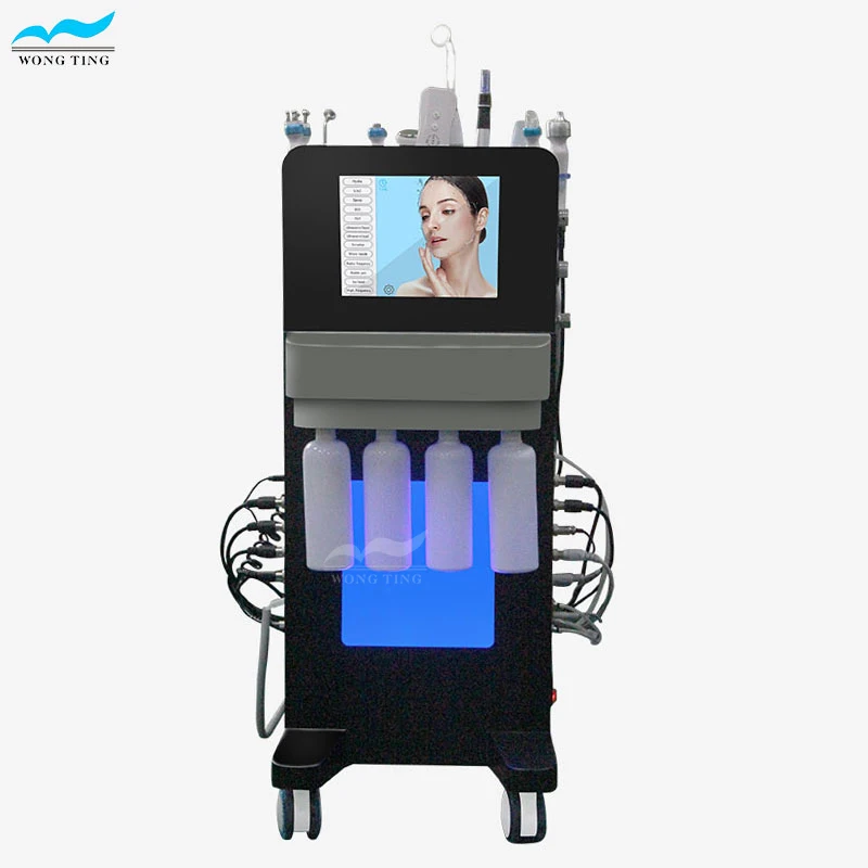 guangdong professional facial dermabrasion skin care beauty facial peeling  machine beauty equipment supplier