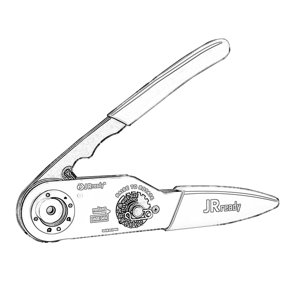 JRready YJQ-W2A ASF1 M22520/1-01 Pliers TH1A M22520/1-02 Turret Head MIL-DTL-26482 Connector M39029/32-259 Contact