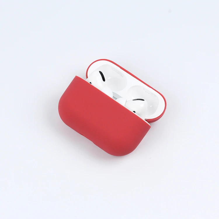 Мягкий чехол для наушников с беспроводной зарядкой Apple Airpods