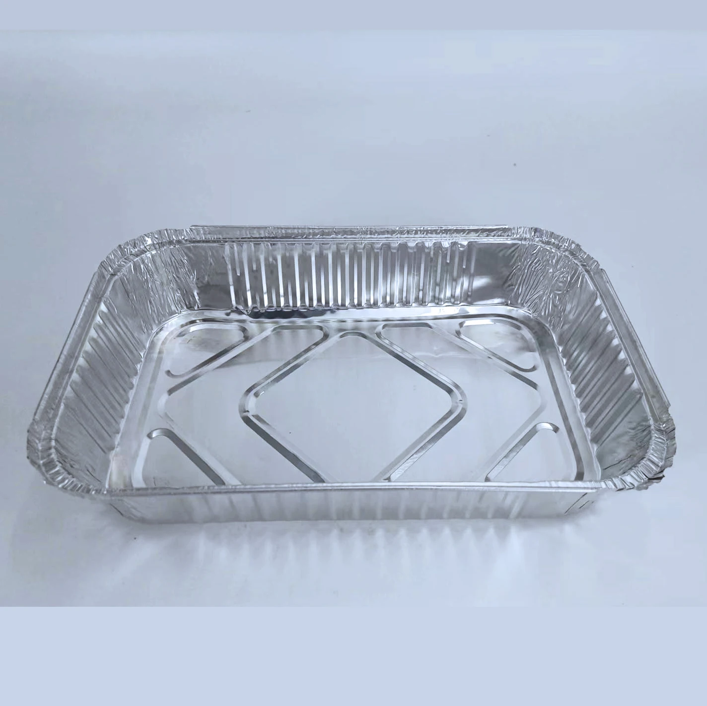 Half Size Deep Roasting Baking Cooking Aluminium Disposable Lasagna Pan With PET Lid