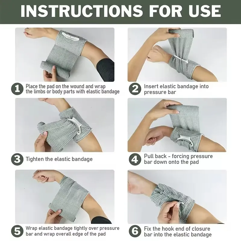 Hot Sale Factory Price Emergency Bandage Rescue Israeli Bandage