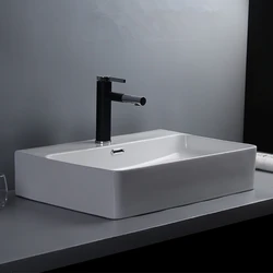 Bathroom New Design Wash Hand Basin Outdoor Easy Clean Wash Basin Smooth Surface Modern Hotel