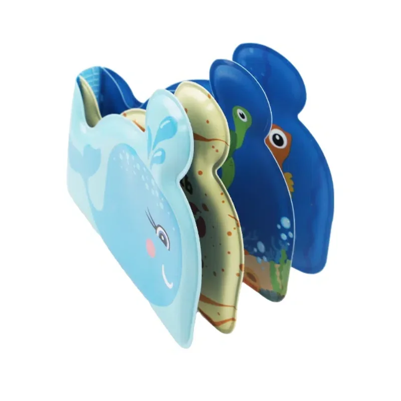 Custom Logo Eco-Friendly Waterproof EVA PVC Baby Foam Bath Book Soft Educational Toy for Kids