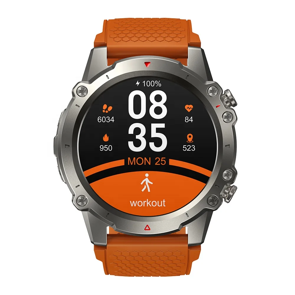 Zeblaze Vibe 7 Lite Smart Watch Large 1.47 Inch IPS Round Voice Calling 24H Health Monitor Sport Fitness Smartwatch