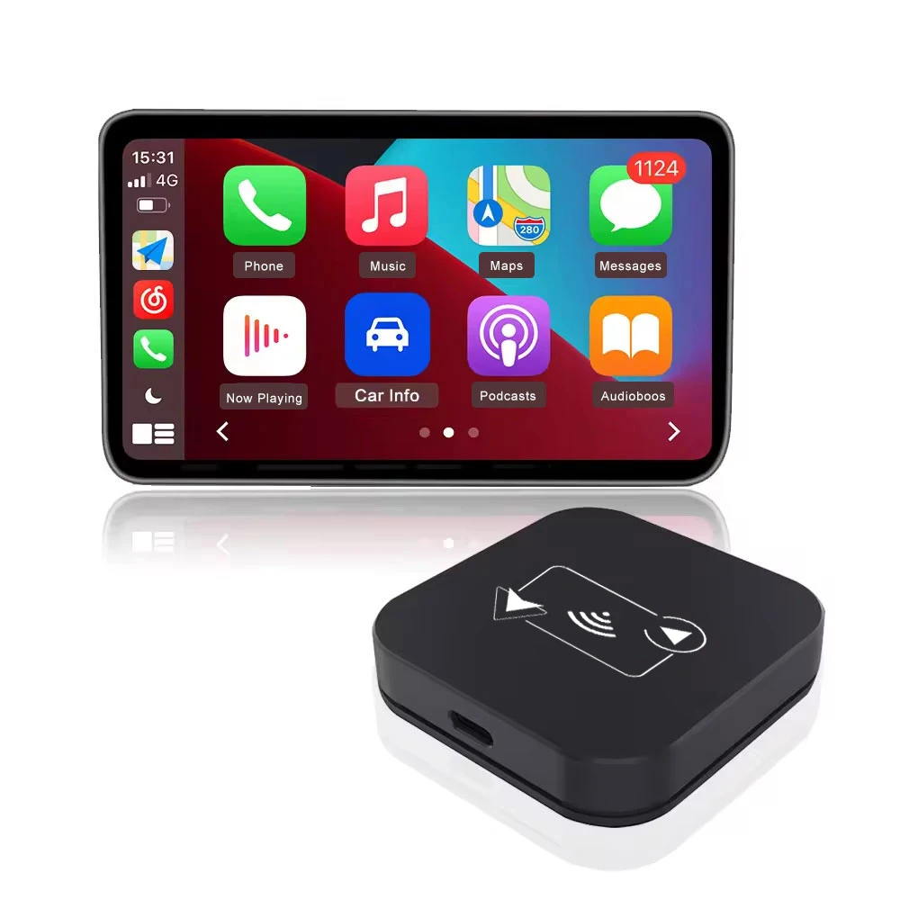Korea mini carplay dongle usb wireless carplay adapter IOS arplay/android auto wireless link APP navigation media player