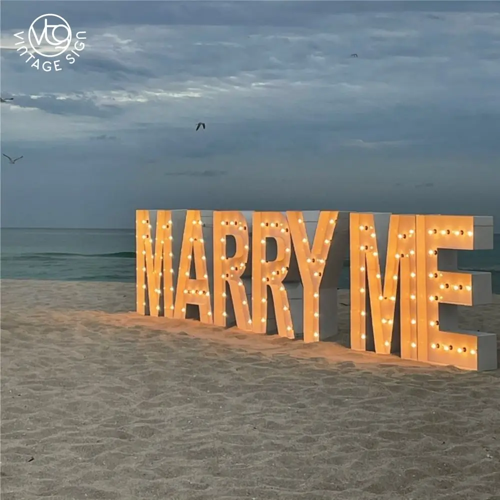 Big Letter Numbers And Letter Lights 4ft 5 ft 6ft Marquee Light Up Giant Letters Custom Giant 4ft Marquee Love Party