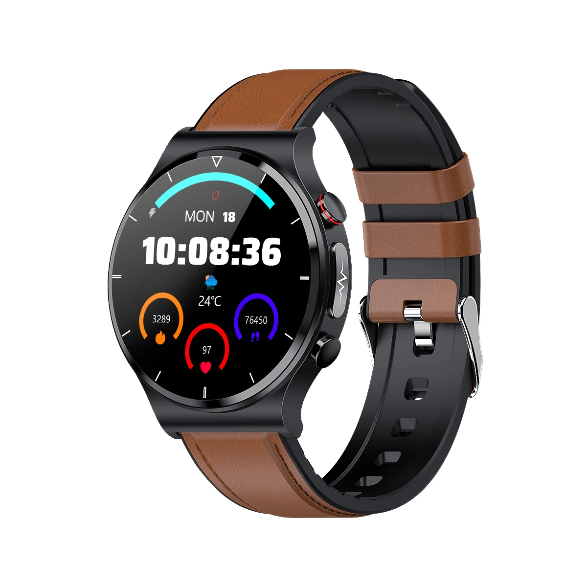 Smart Watch Body Temperature Measurement Sport watch Blood Oxygen Monitor IP68 Waterproof Wireless Charger Smartwatch