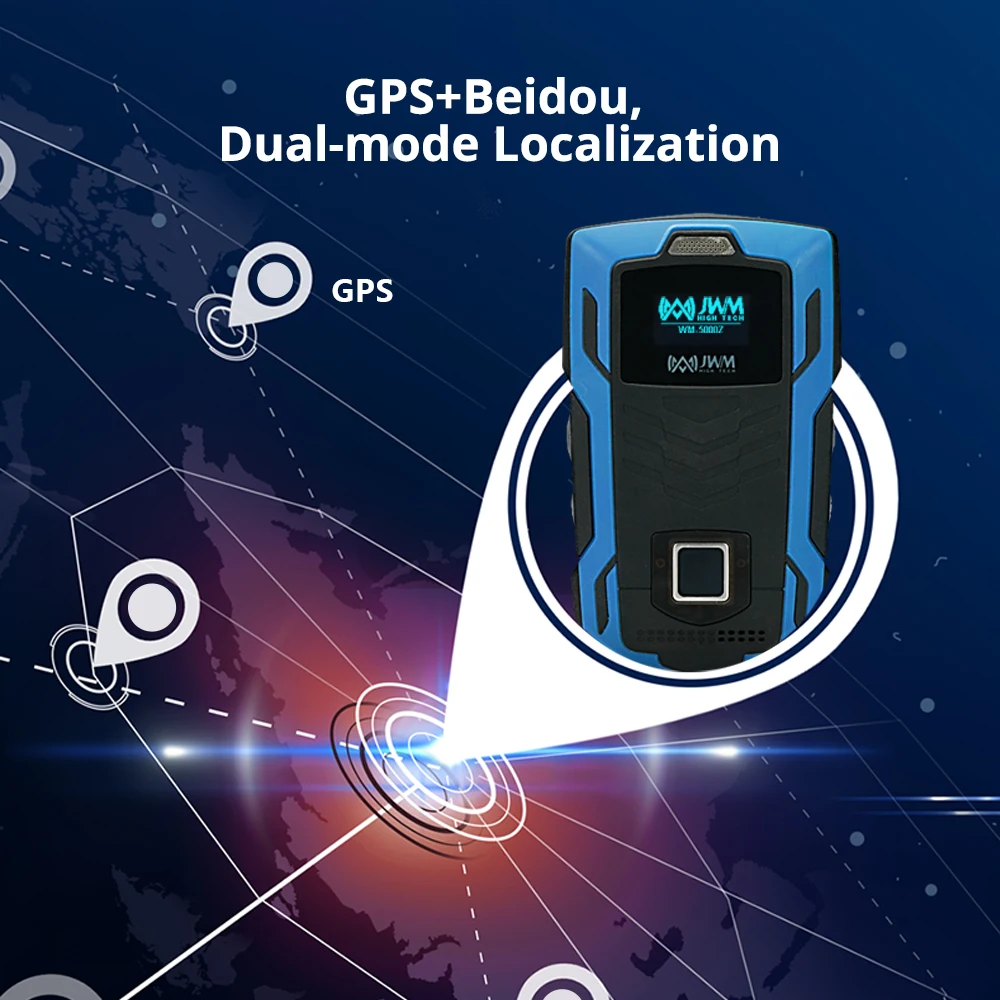 JWM 4G GPS Real Time Fingerprint Online Voice Call GPRS Guard Tour Patrol System Device for Guard Monitoring