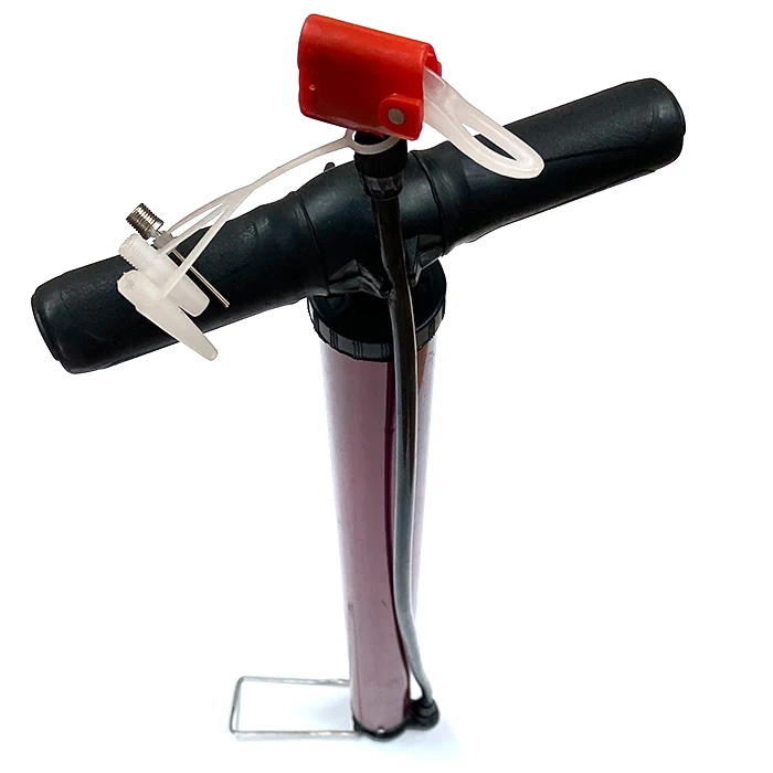 Custom High Quality Portable Vehicle Tire Inflator Electric Bike Hand Inflator With Valve Bicycle Pump