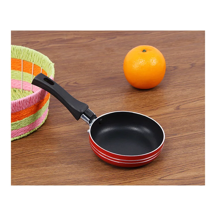 Низкая цена оптовая продажа антипригарная сковорода 12 см для завтрака