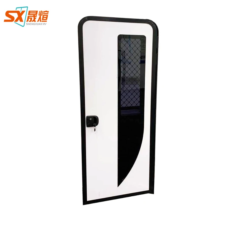 
Latest Style RV Caravan motorhome Entry Door With Built In Screen Door 