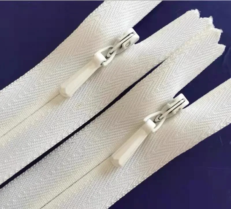YKK ZIPPER Conceal #2 #3 Light Weight Closed Bottom Invisible Nylon Coil Zipper Clothing for Skirt Dress Cloth DIY Color Sewing