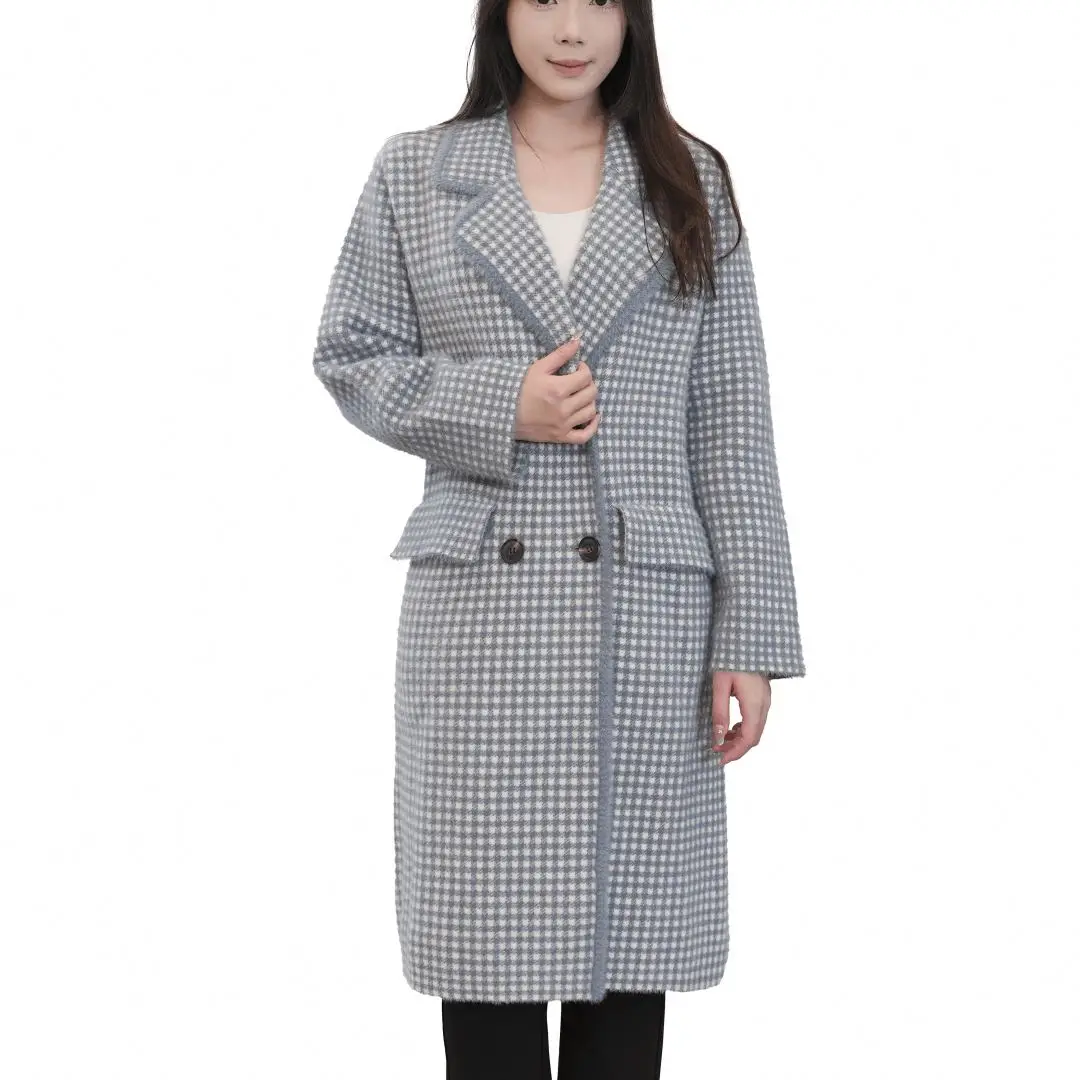 Thickened Mink Velvet 2024 New Fashion Spring And Autumn Thick Short Section Tweed Female Jacket