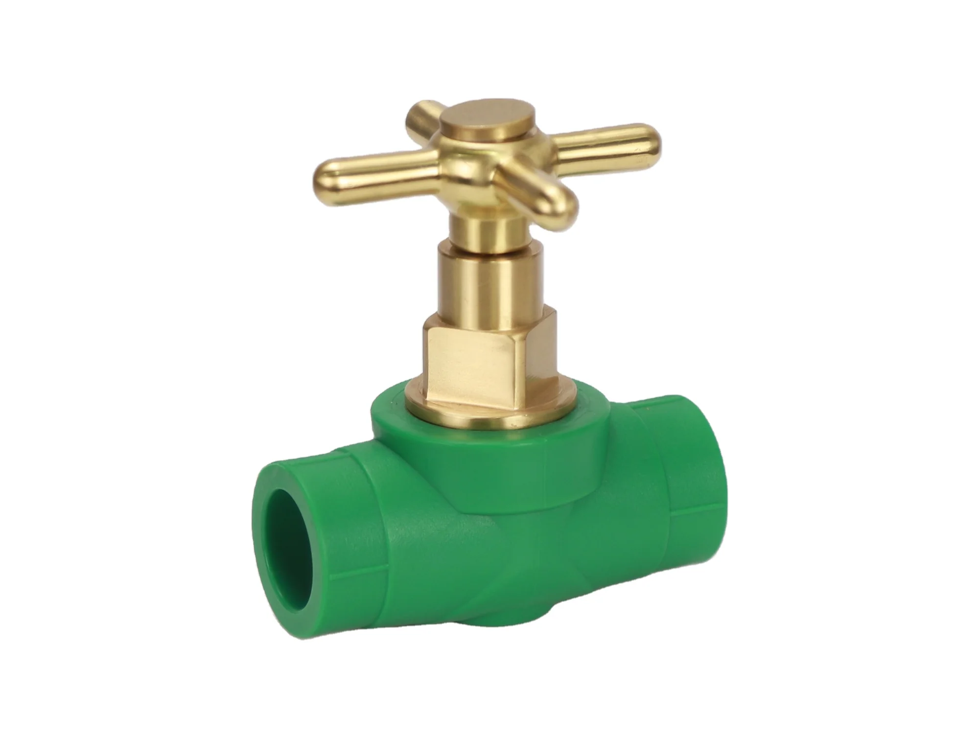 LK-306 High Quality Factory Wholesale German standard New Design PN25 Stop Valve Gate Valve For PPR Pipe