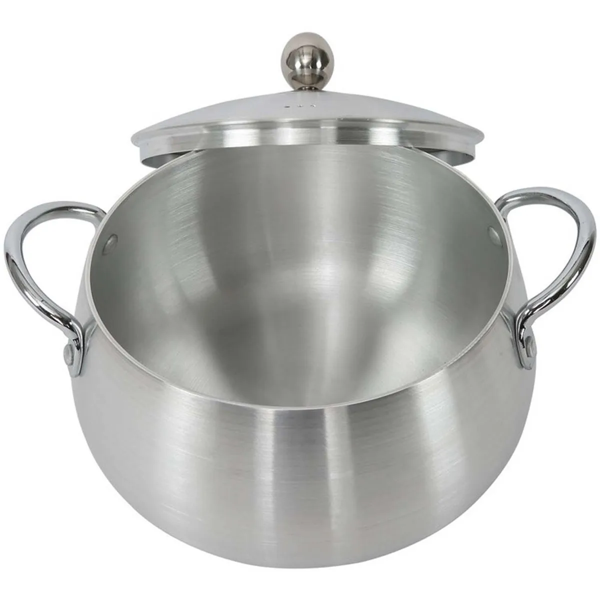 Sanding Belly Shape  Pot Set Soup Pot Induction aluminum pot set