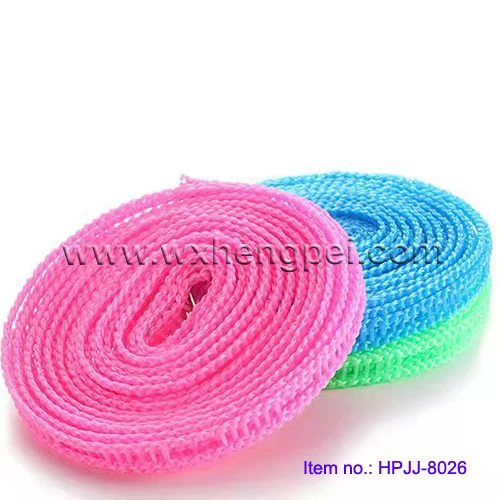 Windproof Clothesline with Hooks / Clothes Drying line Clothing Rack