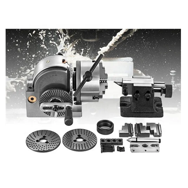 101-1004(BS-0) precision фрезерный станок делительная головка с 125 мм 3-кулачковый универсальная задней