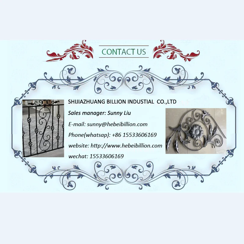 Wrought Iron Elegant Designs ,Forged Scrolls