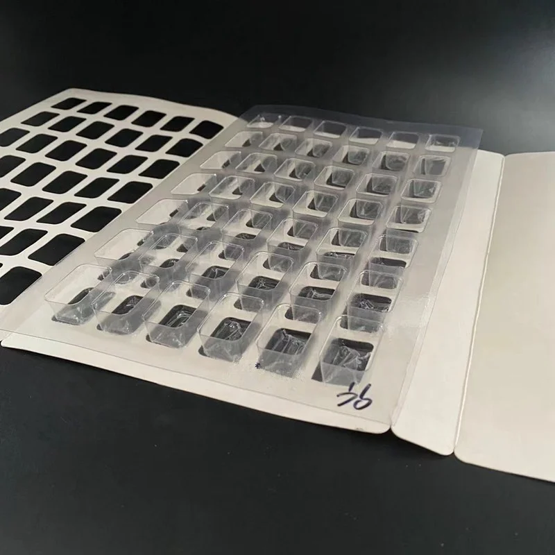 Custom Clamshell Clear 7 Days Weekly Medication Capsules Pill Plastic Blister Packaging Tray