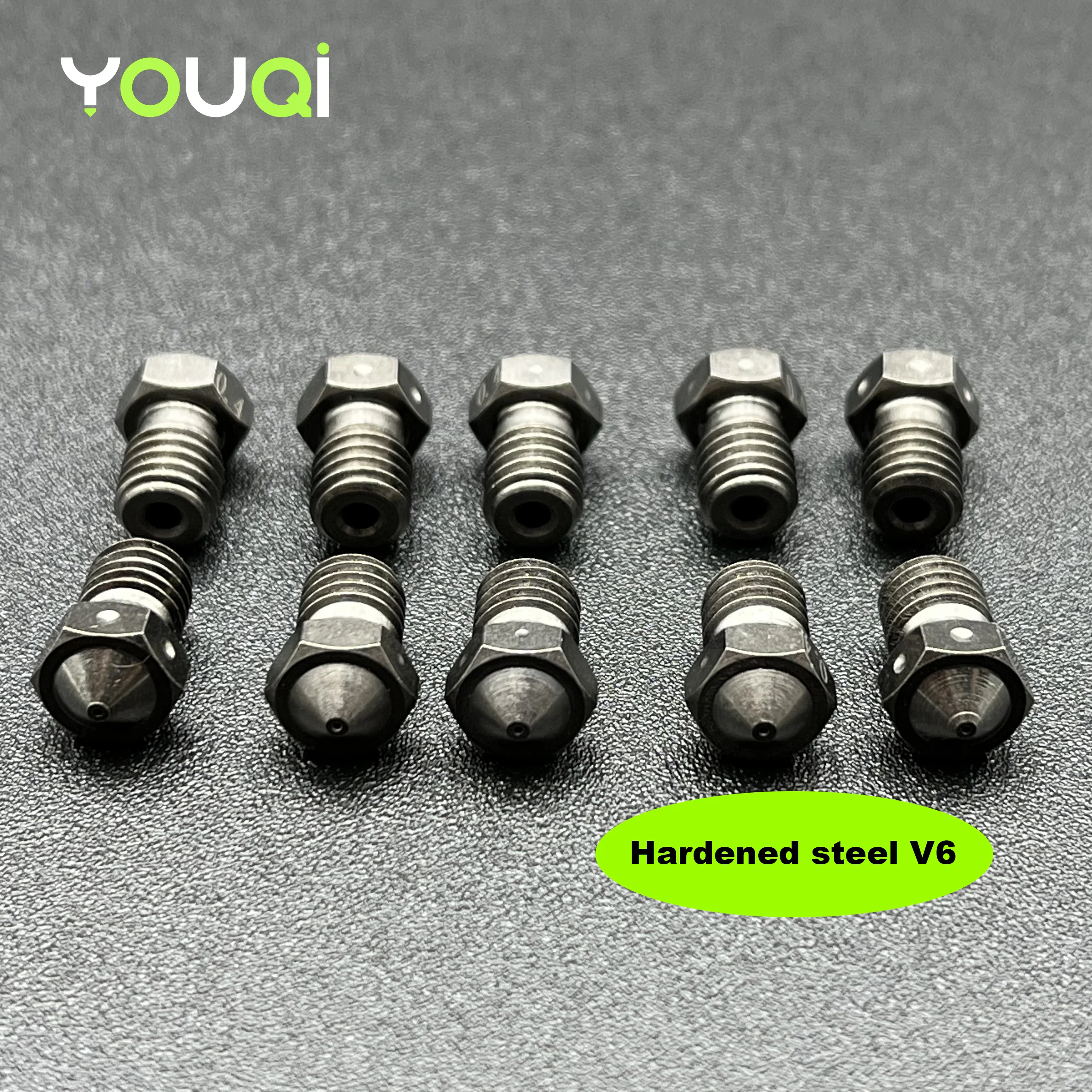 YouQi 3D Printer Nozzle MK8 Nozzles Brass Nozzles for 1.75mm Filament