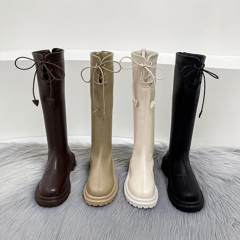 custom Martin high top boots tooling locomotive shoes European style foreign trade fashion casual boots for women