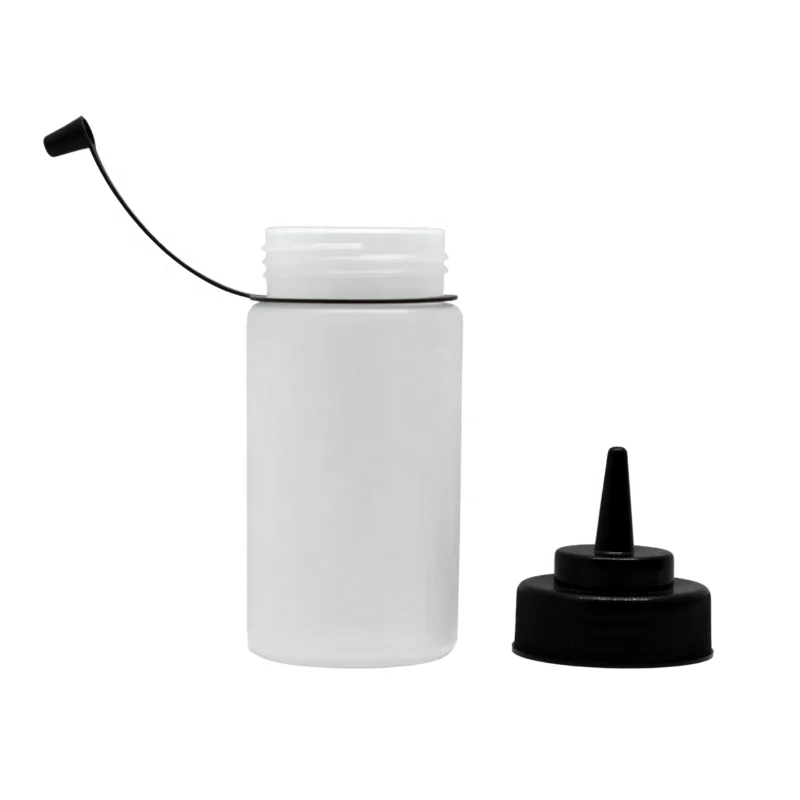 LDPE Squeeze Tomato BBQ Chili Hot Sauce Plastic Bottle