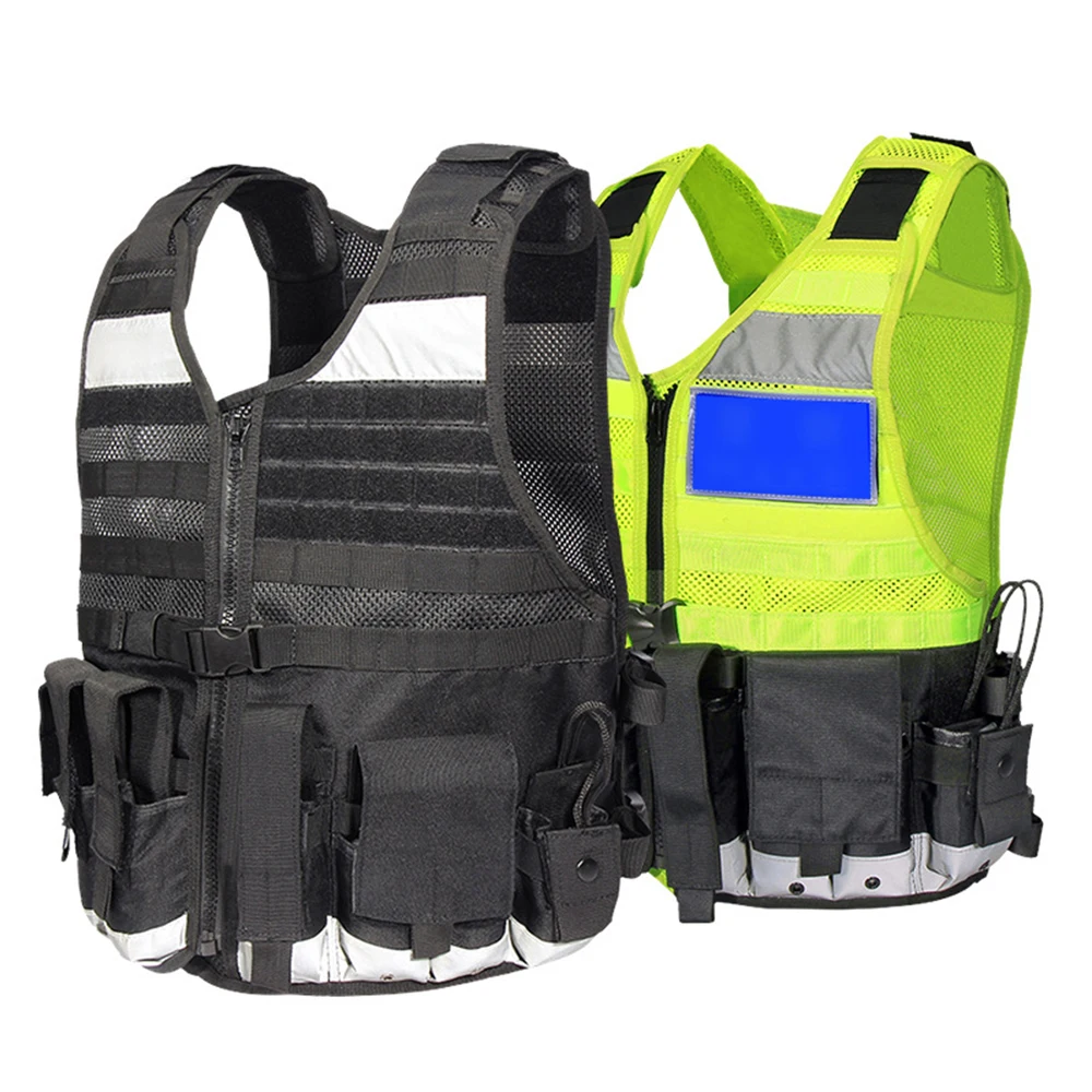Outdoor Training Tactical Vest High Reflective Anti-stab Detachable Tactical Vest