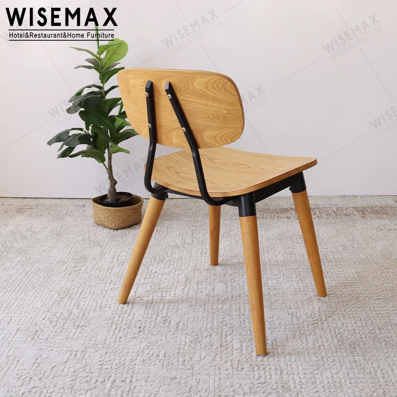 WISEMAX Commercial quality Sean Dix designer copine dining chair copine cafe with bentwood seating chair for restaurant use