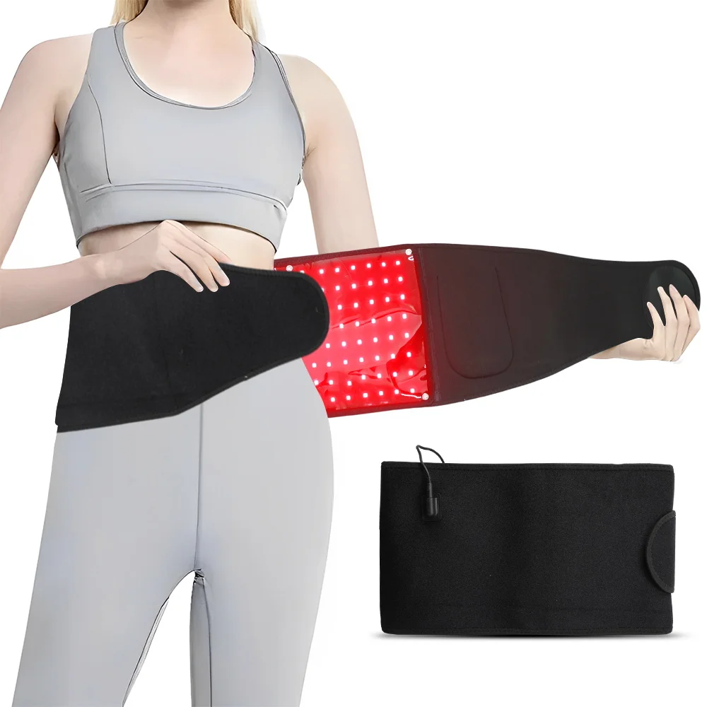 Spot wholesale factory price pain relief light strip infrared 660nm 850nm LED red light treatment health belt