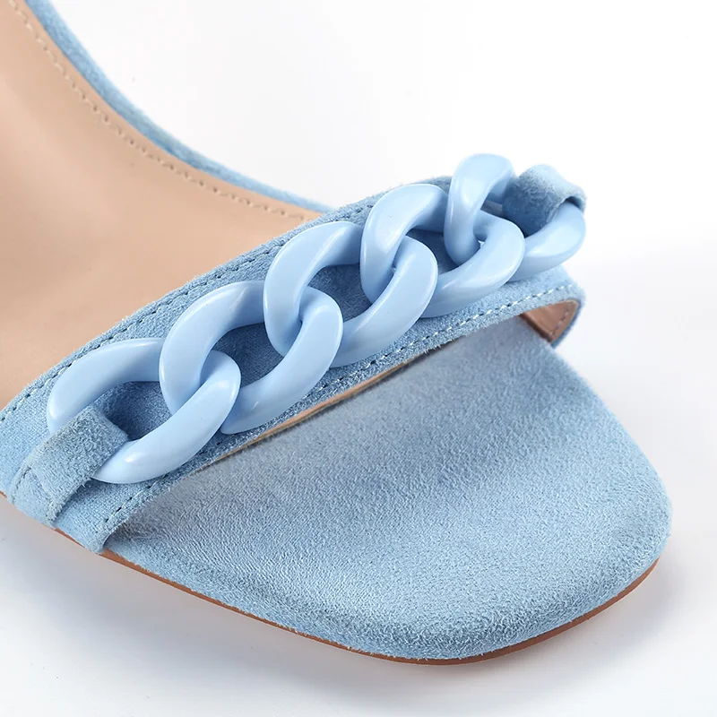 Hot Sale High Heel Sandals Designer 5.5 CM High Heel  With Fashionable Wedges Sandals  Velvet