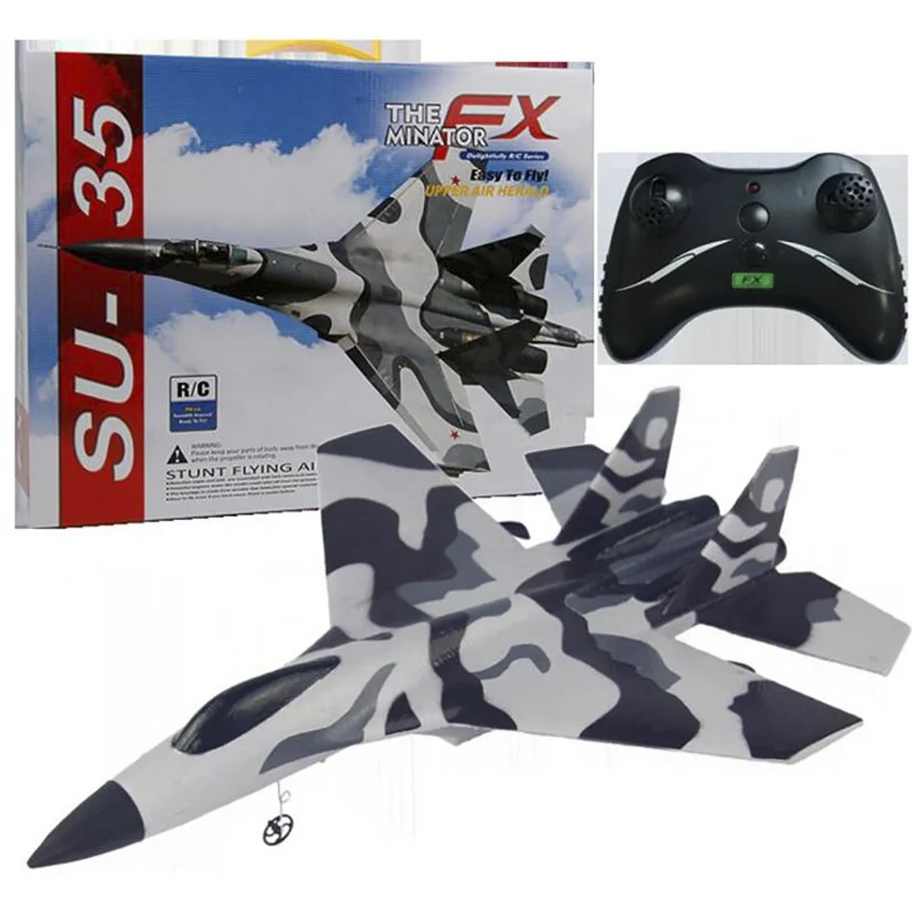 Amiqi Fx820 2.4G 2Ch Electric Aeroplan Remote Control Fighter Plane Flying Toys Fighter Jet Plane Avion Control Remoto Airplane