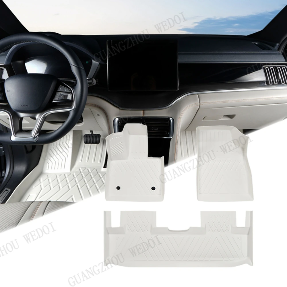 Factory Wholesale Sports TPE tpe anti slip car mat for byd yuan plus song plus dm-i car floor mats 2024 accessories