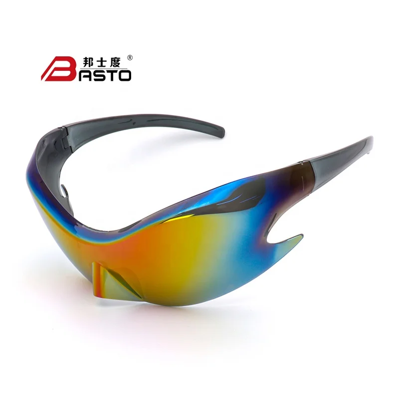 Unisex Alien Sunglasses Fun and Fashionable PC Material Black Frame for Outdoor Dance and Other Activities