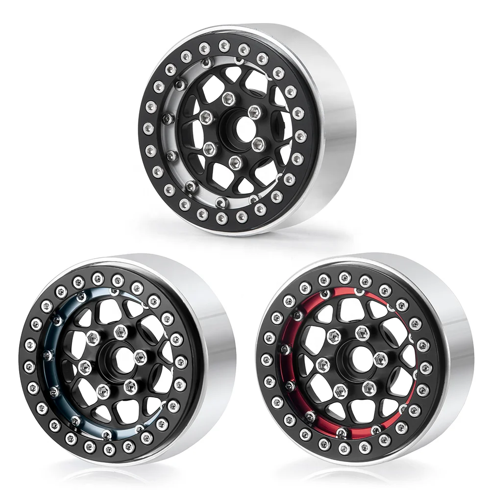 Колесные диски RC 1 9 дюймов для SCX10 CC01 F350 D90 90034 TRX4 1/10 гусеничные Запчасти Аксессуары